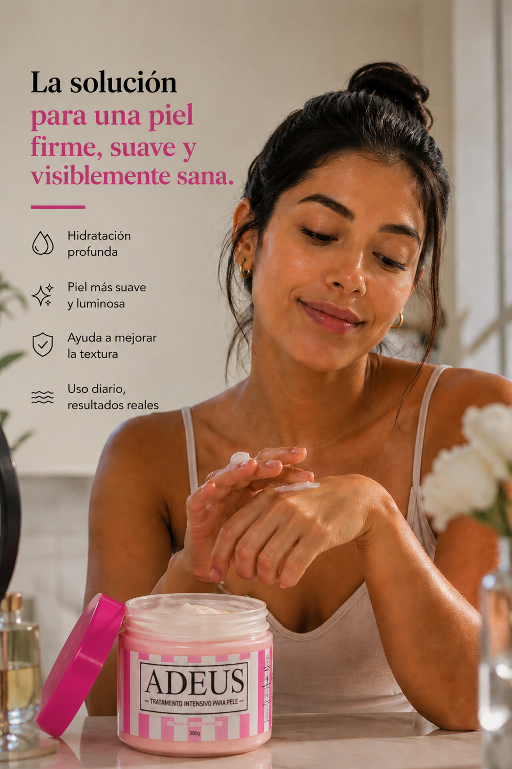 🧴🫧Crema Adeus Para una piel mas perfecta🫧💆🏻‍♀️